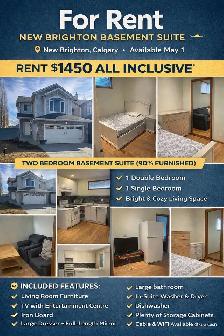 Semi furnished Basement for rent