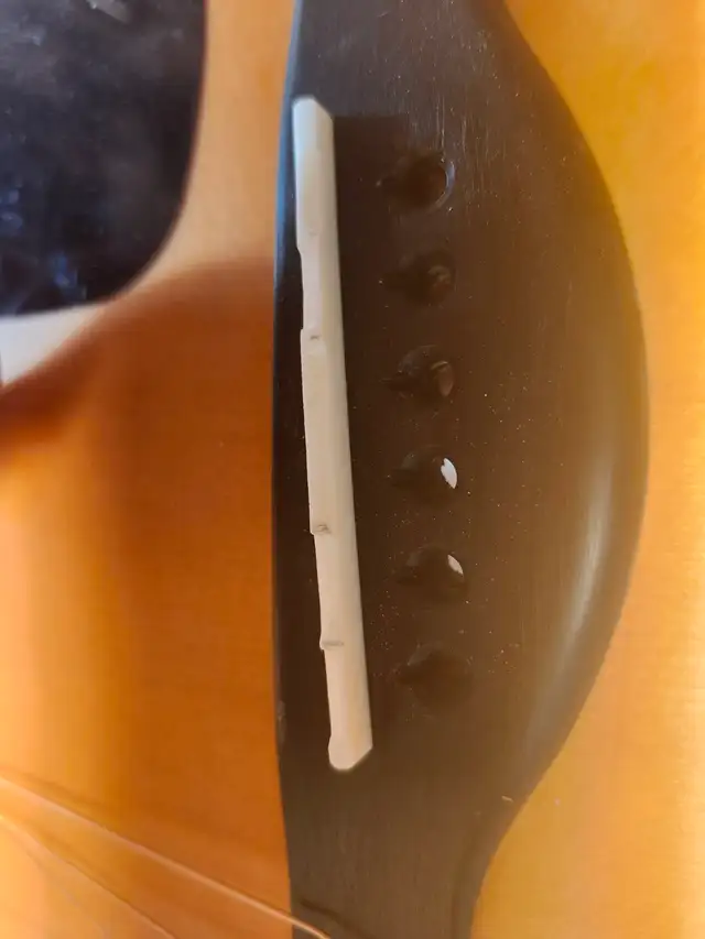 Bone nut and saddle replacement The Guitar Shoppe Calgary - Photo 6