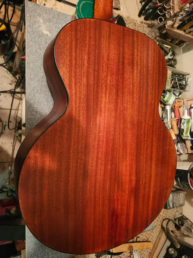 The Guitar Shoppe Calgary complete fret leveling - Photo 8