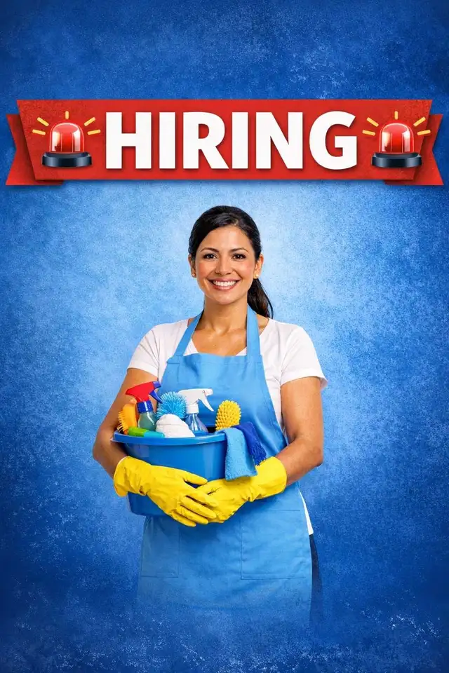 Hiring Full-Time spanish speaking cleaning lady