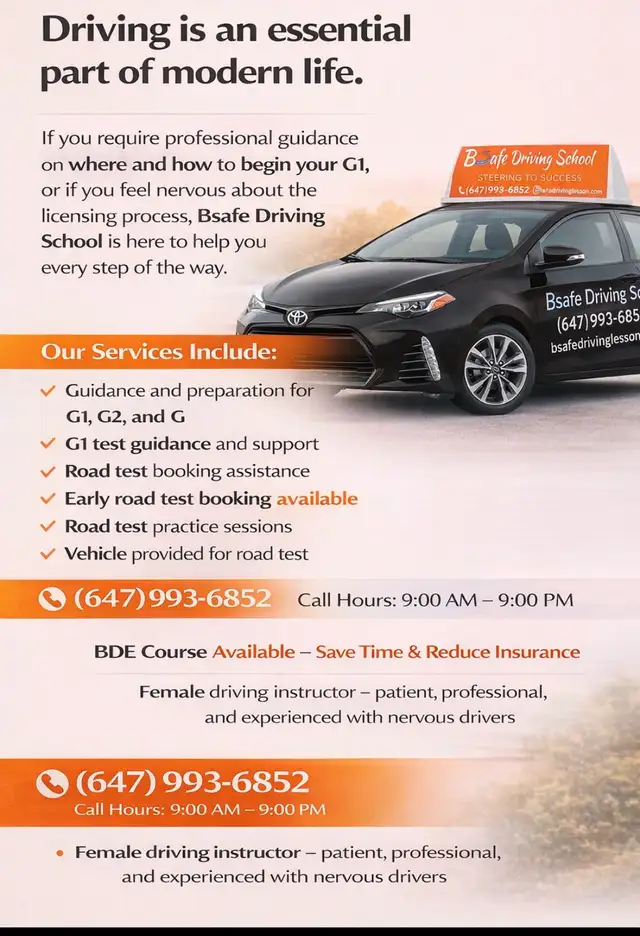 Female Driving Instructor