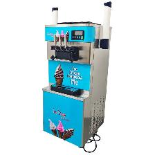 2 1Flavors Stainless Steel Soft Ice Cream Machine 3 Heads 210185
