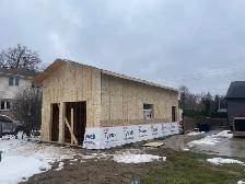 Garage framing