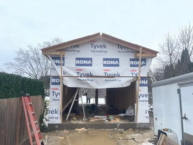 Garage framing - Photo 2