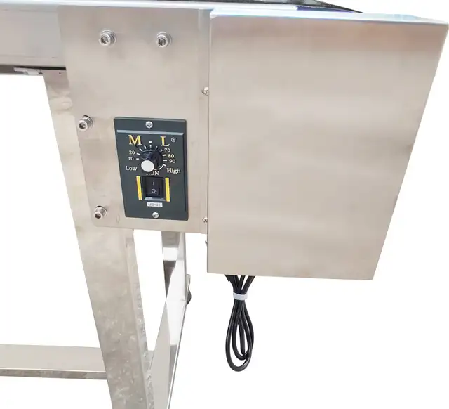 17715.7inch PVC Belt Conveyor with Double Guardrail 230578 - Photo 6