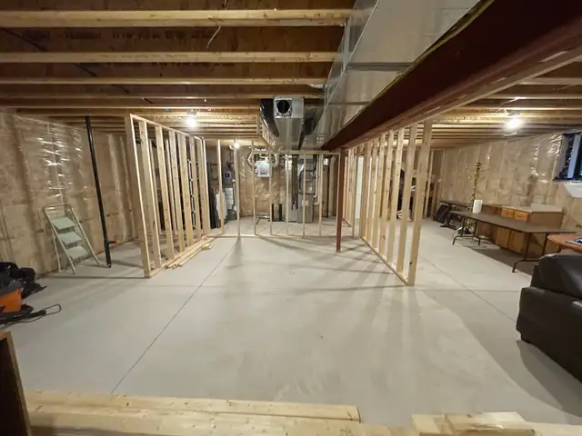 Basement framing