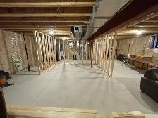 Basement framing
