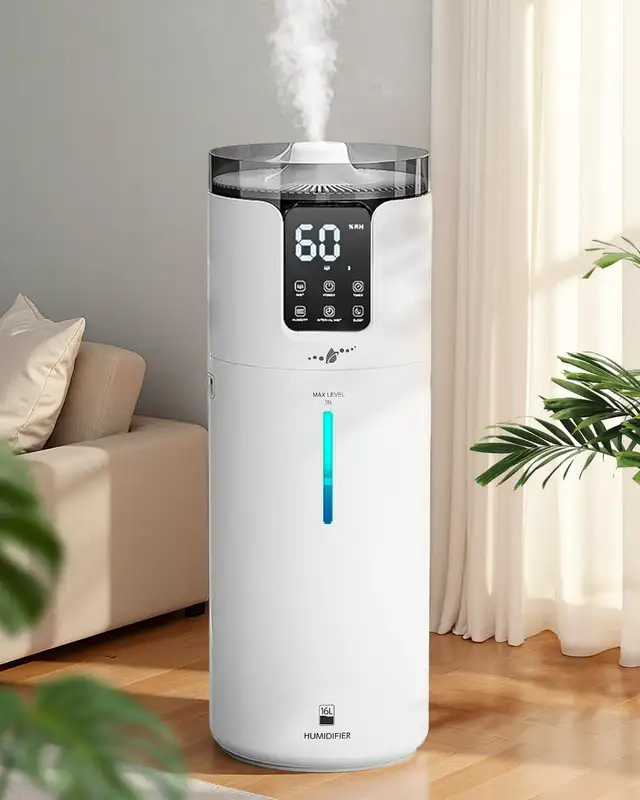 2 Brand New Lacidoll Humidifier large room 16L/4.2Gal - Photo 6