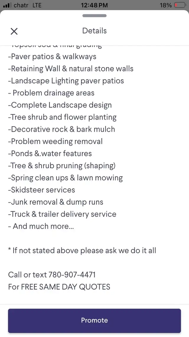 wanted work truck for trade of my landscape services - Photo 4