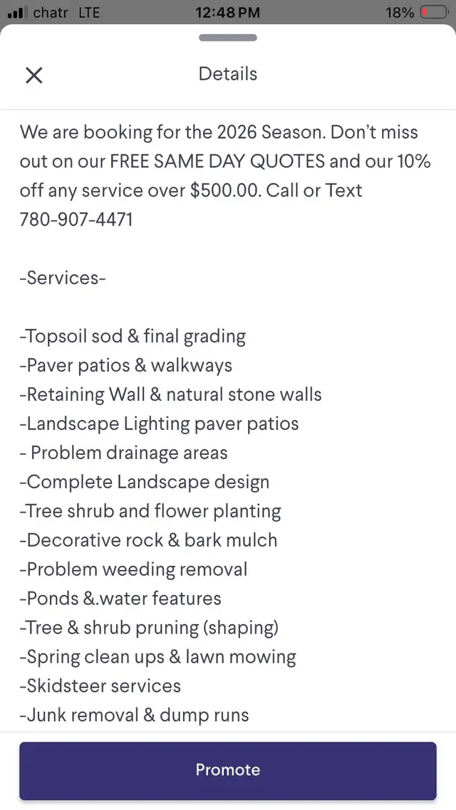 wanted work truck for trade of my landscape services - Photo 5