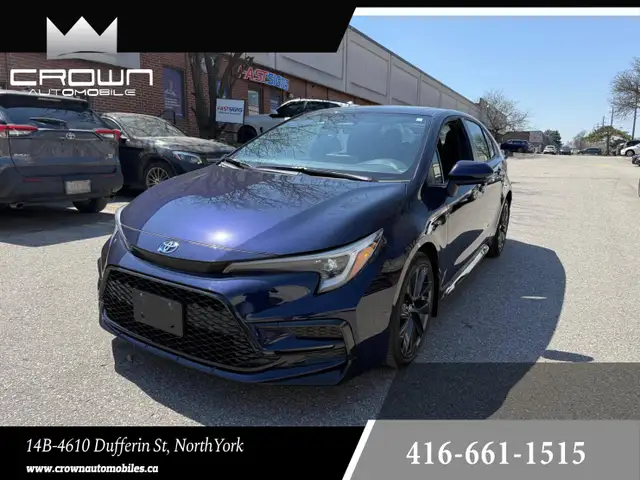 2025 Toyota Corolla Hybrid SE CVT AWD, SUNROOF, ALLOY WHEELS