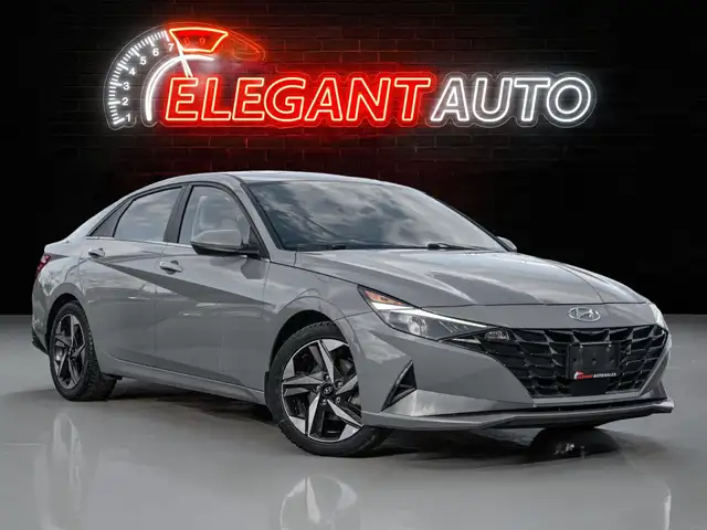 2021 Hyundai Elantra ULTIMATE PKG|LEATHER|ROOF|B.SPOT|ACC|R.STAR