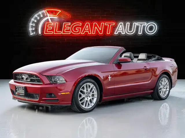 2014 Ford Mustang CONVERTIBLE|PREMIUM|V6|LEATHER|SHAKER SOUND|HE - Photo 3
