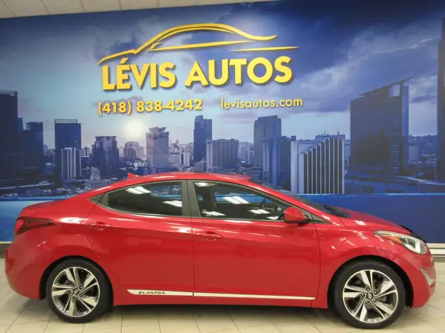 HYUNDAI ELANTRA 2015 GLS AUTOMATIQUE TOIT OUVRANT SIEGES CHAUFFA