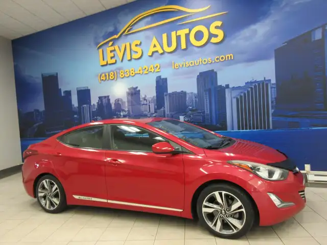 HYUNDAI ELANTRA 2015 GLS AUTOMATIQUE TOIT OUVRANT SIEGES CHAUFFA - Photo 2