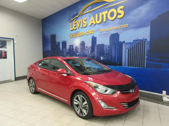 HYUNDAI ELANTRA 2015 GLS AUTOMATIQUE TOIT OUVRANT SIEGES CHAUFFA - Photo 3
