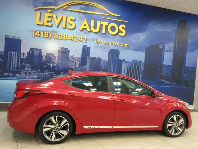HYUNDAI ELANTRA 2015 GLS AUTOMATIQUE TOIT OUVRANT SIEGES CHAUFFA - Photo 23