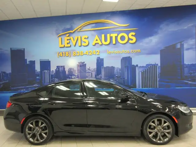 CHRYSLER 200 S 2015 S AWD V-6 3.6 LITRES 295 HP CUIR CHAUFFANT C