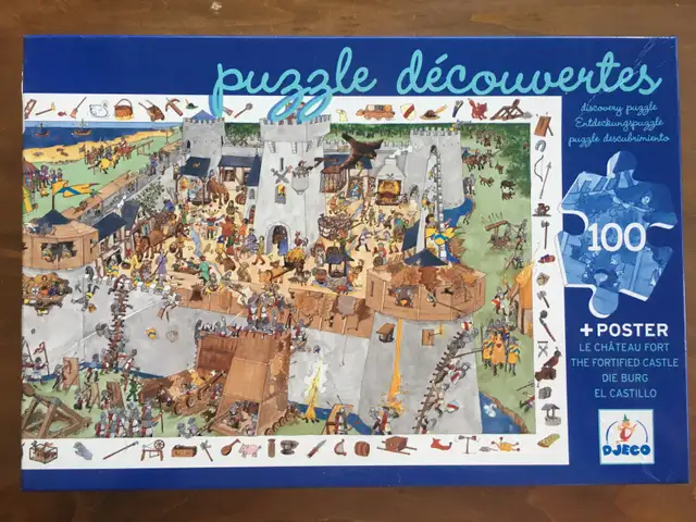Casse-têtes / Puzzles (10 CT) – 100 pièces (no2ème) - Photo 6