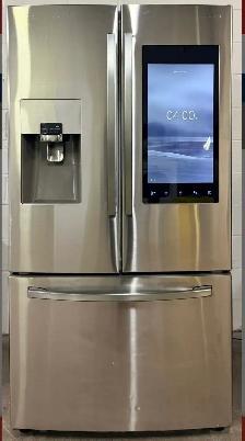 - Refrigerator "SAMSUNG" With Touch Pad Screen H70/W36/D34
