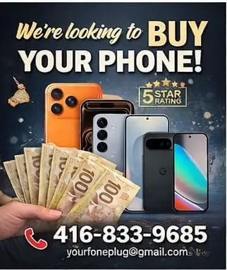 WE BUY USED, BROKEN & NEW IPHONES