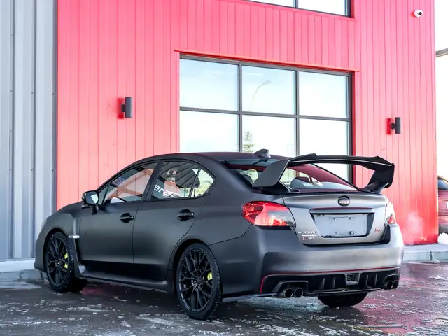 2018 Subaru WRX STI Sport - Matte Black Wrap - Photo 8