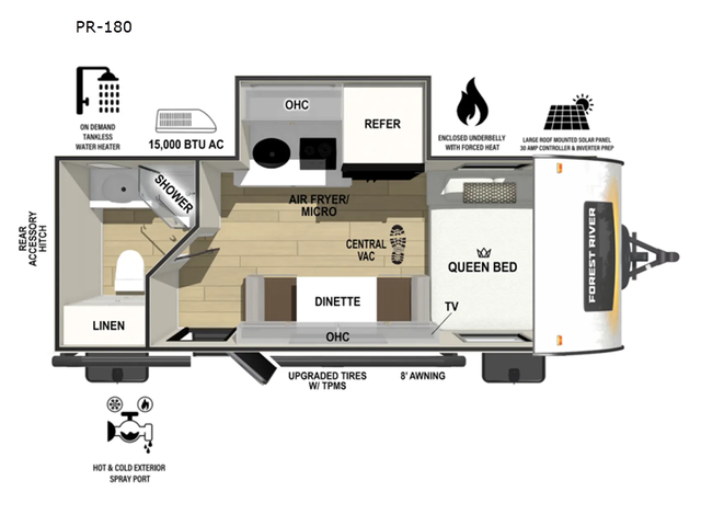 2026 Forest River RV R Pod RP-180 - Photo 2