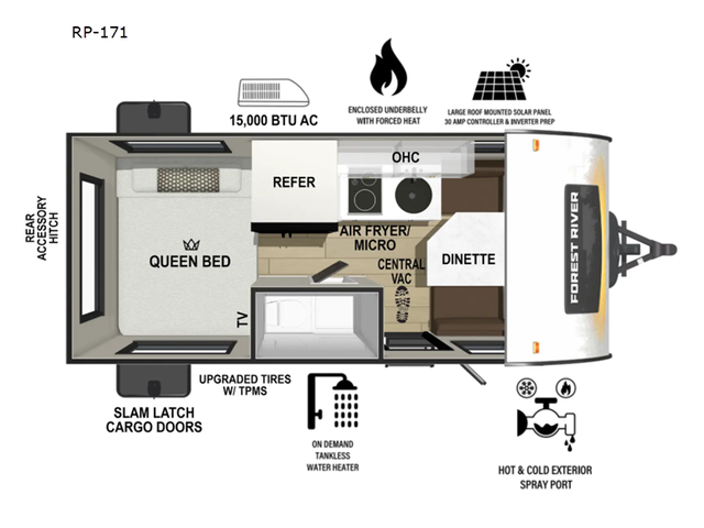 2026 Forest River RV R Pod RP-171 - Photo 2