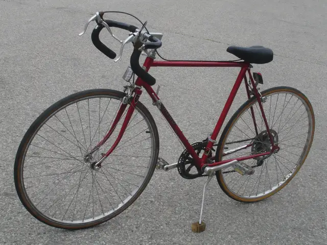 IT'S ALL VINTAGE 23' XLG FRAME 27' SUTEKI 10SPD ROAD RACER BIKE! - Photo 2