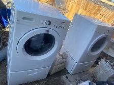 washer and dryer