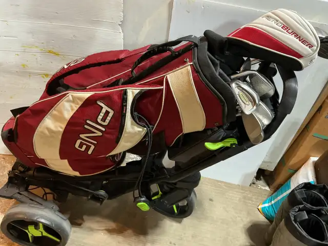 Bâton de golf TAYLOR BURNER   sac   carosse 70 $ - Photo 3