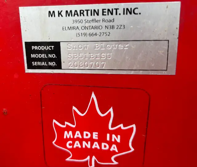 MK Martin 51' 3PT Hitch Snow Blower - Photo 5