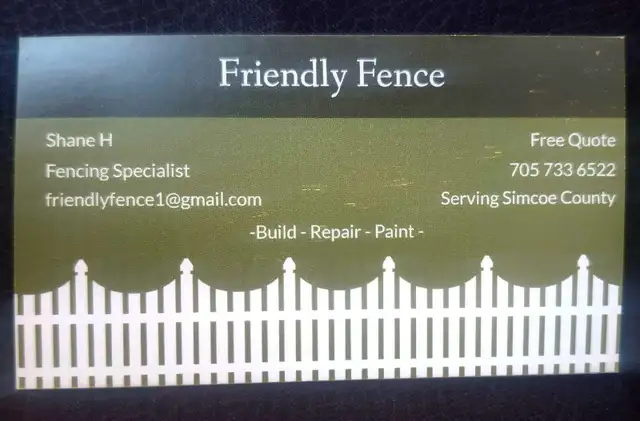 Friendly Fence