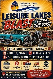 Leisure lake campground car and Motorcycle show