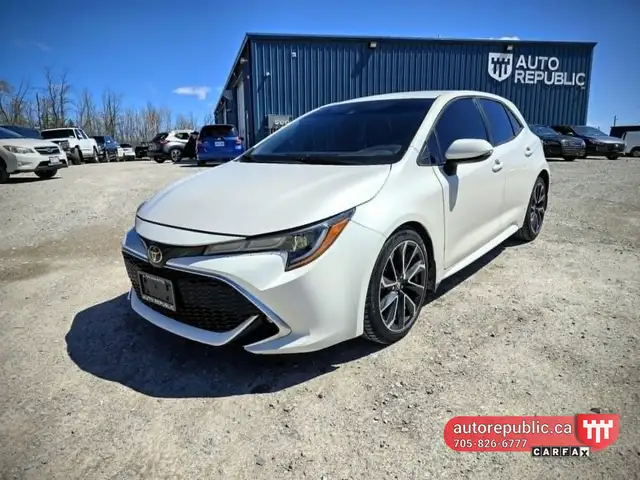 2019 Toyota Corolla Hatchback XSE Certified Loaded Only 57k kms