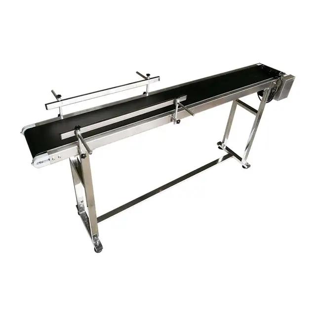110V 70.8X7.8' PVC Belt Conveyor Packaging 230014 - Photo 3
