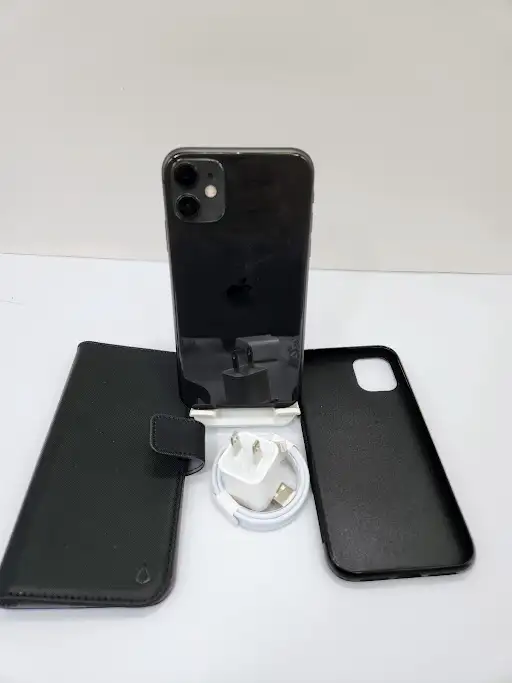 iPhone 11 64gb Black 90% 3 Months WarrantyW/ChargerW/ Cas - Photo 4