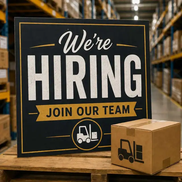 Warehouse job available
