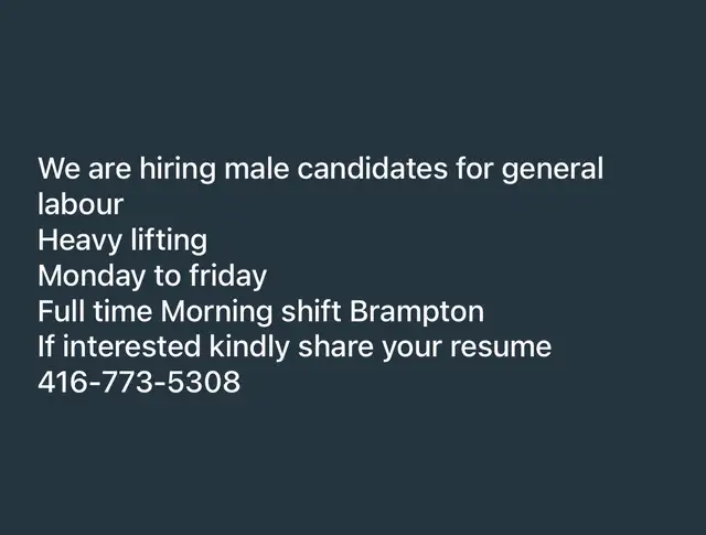 general labour