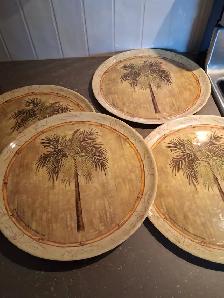 Assiettes pour l'extérieur