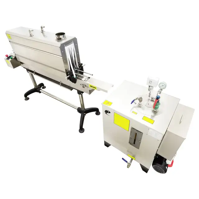 Steam Bottle Sleeve label Shrink Packaging Machine 057020 - Photo 3