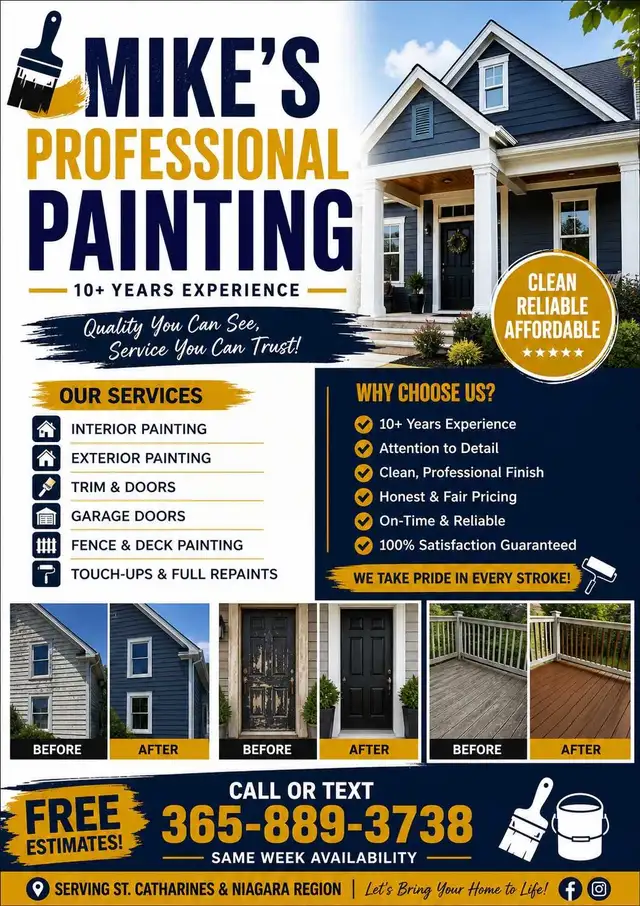 reasonably priced painter