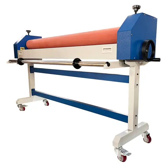 63inch Manual Cold Laminator Machine Film Poster Office 122122 - Photo 2