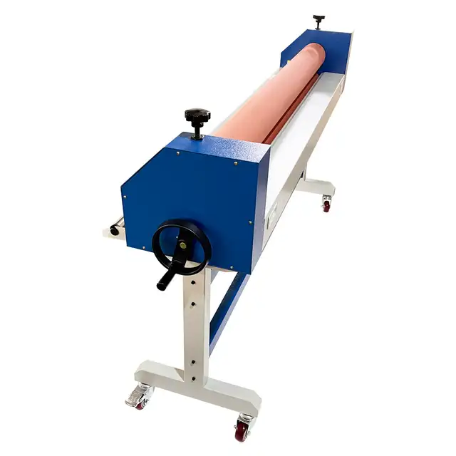 63inch Manual Cold Laminator Machine Film Poster Office 122122 - Photo 4
