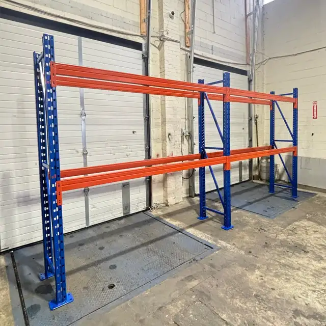 NEW and USED 24 inch Deep Pallet Racking REDIRACK Storage Rack - Photo 4