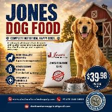 Jones dog food