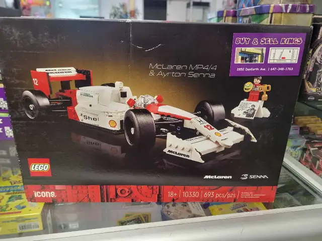 Lego 10330 McLaren MP4/4 & Ayrton Senna