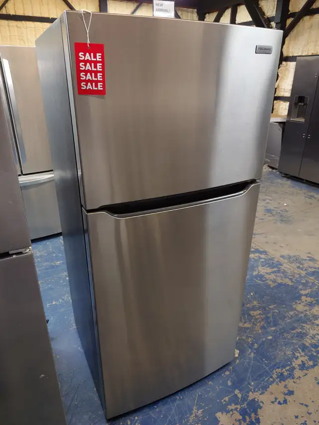 Frigidaire '30' Stainless Steel Top Freezer Bottom Fridge on Sal - Photo 3