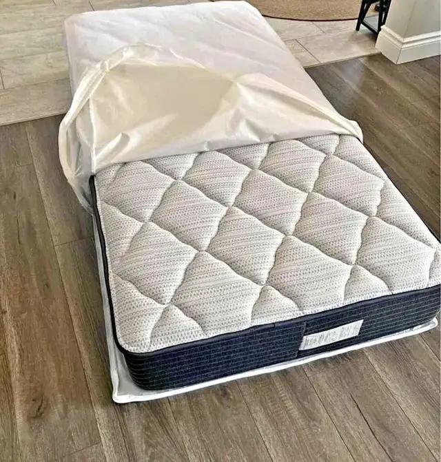 Double Bed Frame With Box Spring Offer