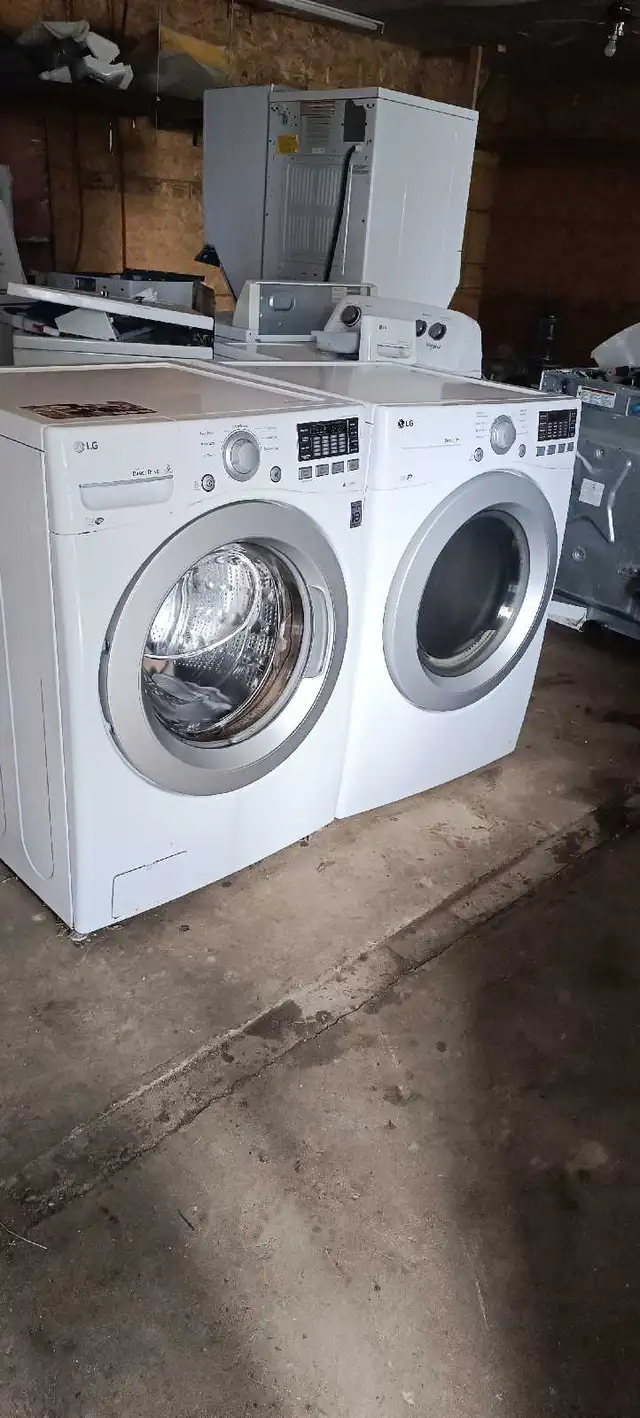 LG Washer & Dryer Set – 90 Day Warranty – Free Delivery - Photo 2